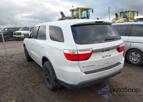 2013 Dodge Durango Sxt из США, поврежденный, VIN 1C4RDHAG6DC637291